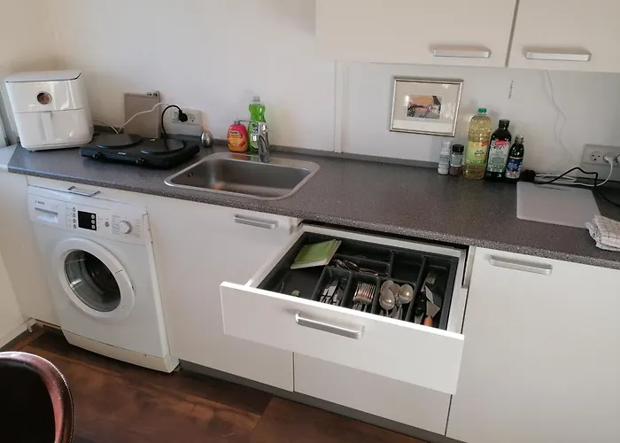 Family In Kvaers - Bunk Bed, Kitchen And Ev Charging Appartement *